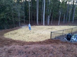 Woodstock Sinkhole Repair Project on Teakwood Lane